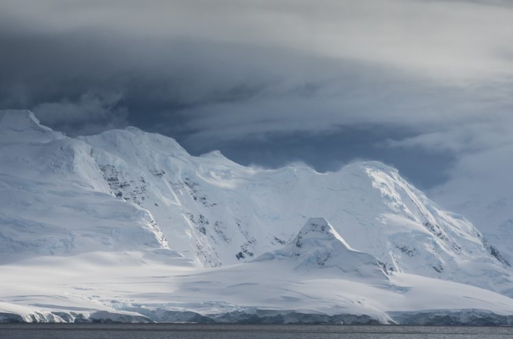 winter, Coming , Mountain, Snow, Sea HD Wallpaper Desktop Background