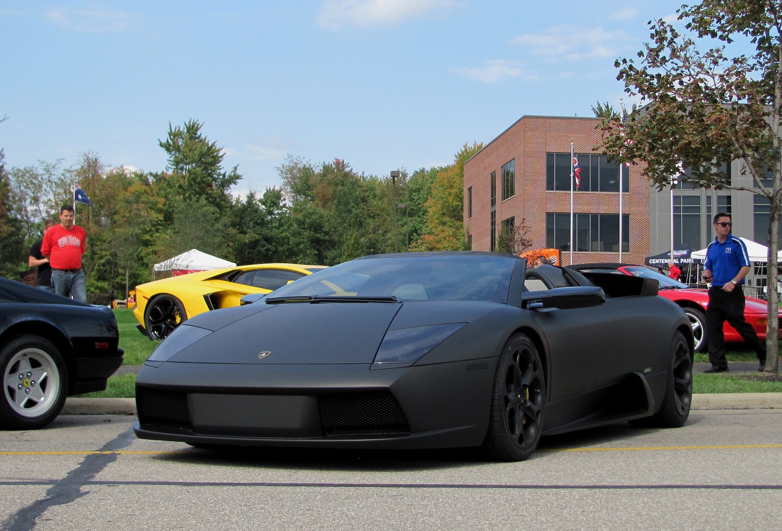 lamborghini, Murcielago, Roadster, Cars, Coupe, Supercars, Black Wallpaper