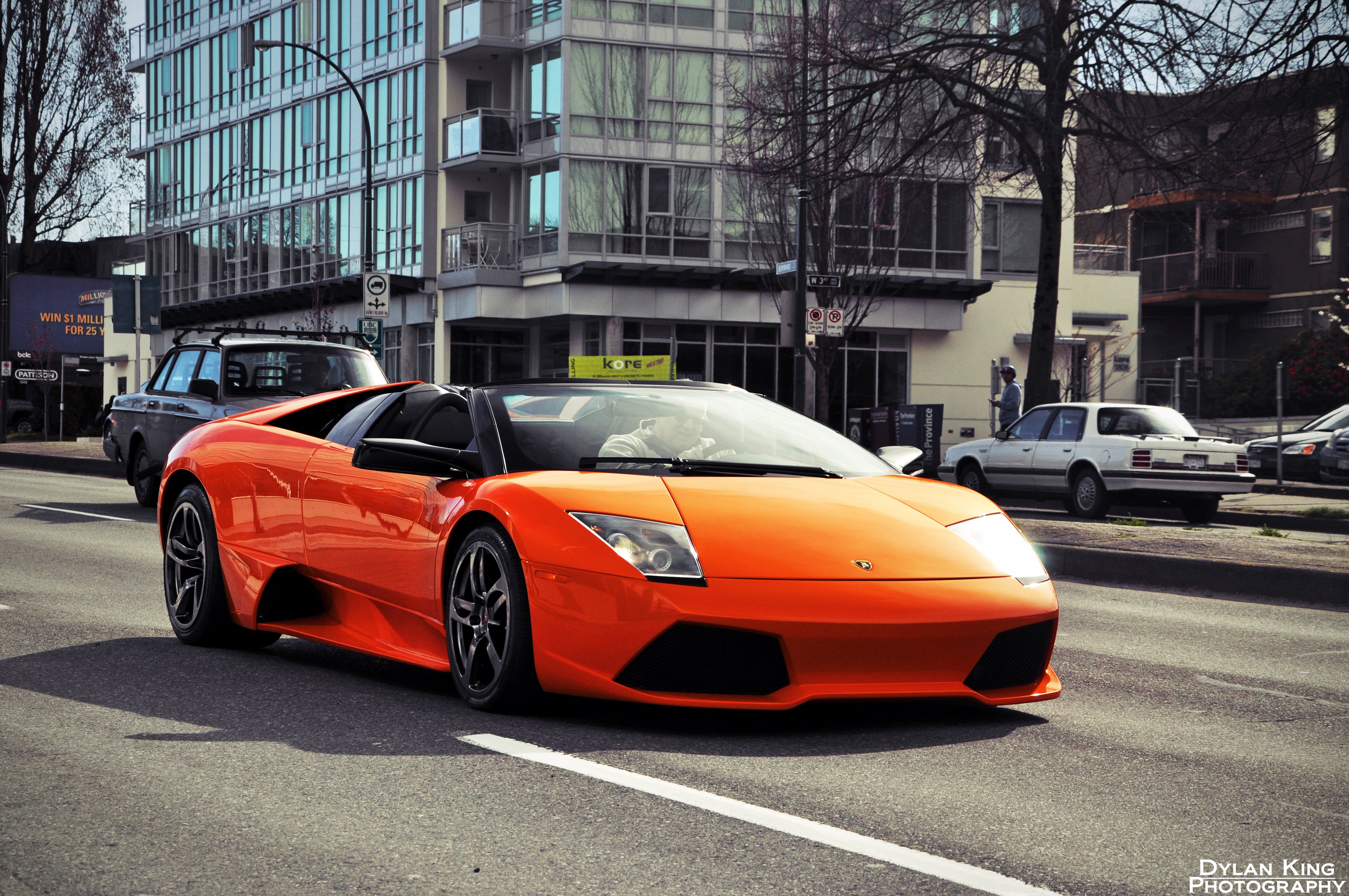 lamborghini, Murcielago, Roadster, Cars, Coupe, Supercars, Orange Wallpaper