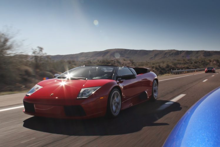 lamborghini, Murcielago, Roadster, Cars, Coupe, Supercars, Rouge HD Wallpaper Desktop Background
