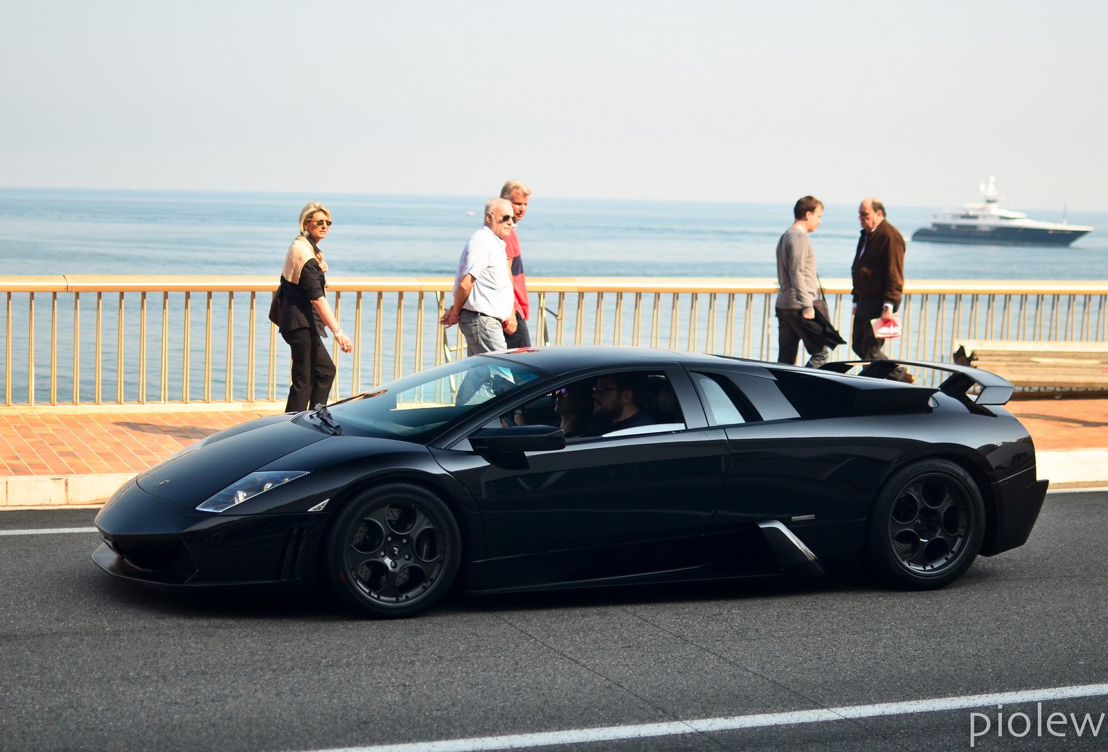 lamborghini, Murcielago, Cars, Coupe, Supercars, Italy, Black Wallpaper