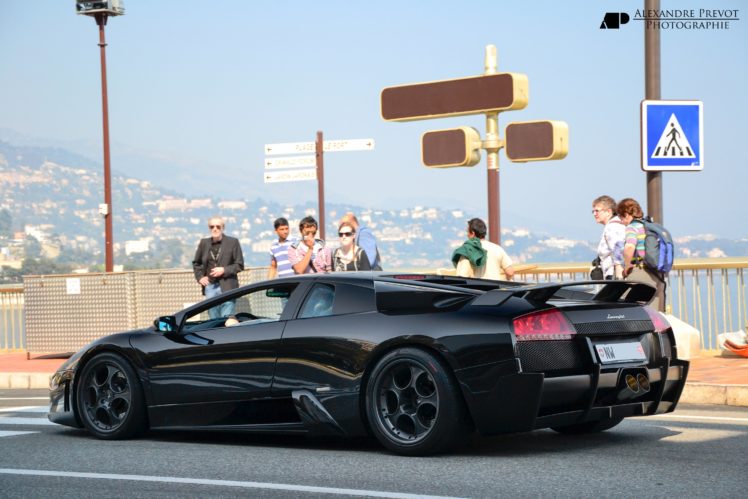 lamborghini, Murcielago, Cars, Coupe, Supercars, Italy, Black HD Wallpaper Desktop Background