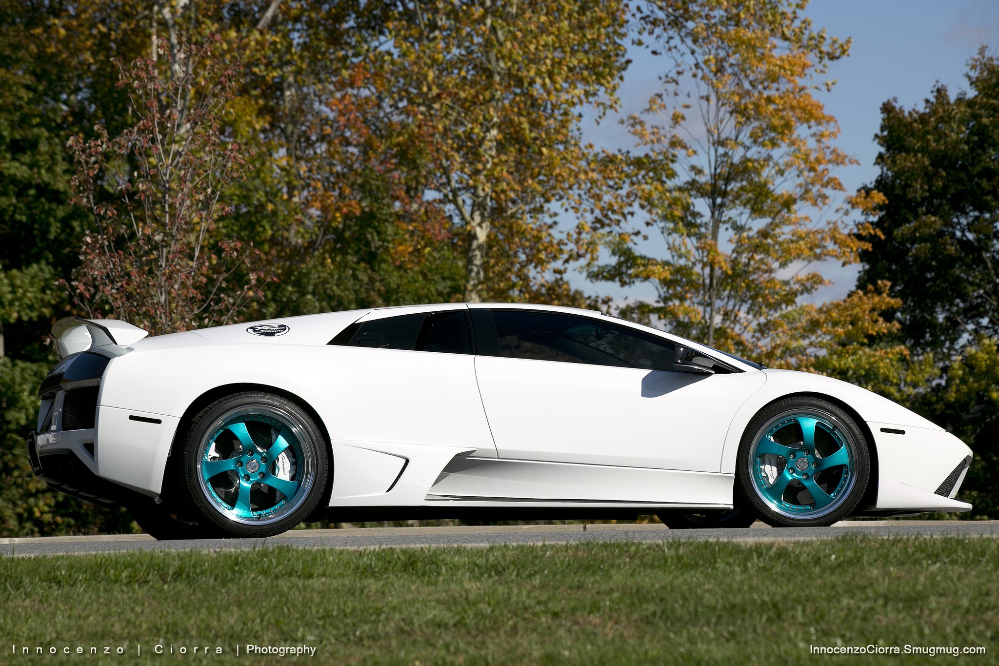 lamborghini, Murcielago, Cars, Coupe, Supercars, Italy, Blanc, White Wallpaper