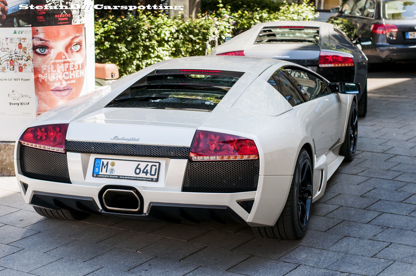lamborghini, Murcielago, Cars, Coupe, Supercars, Italy, Blanc, White Wallpaper