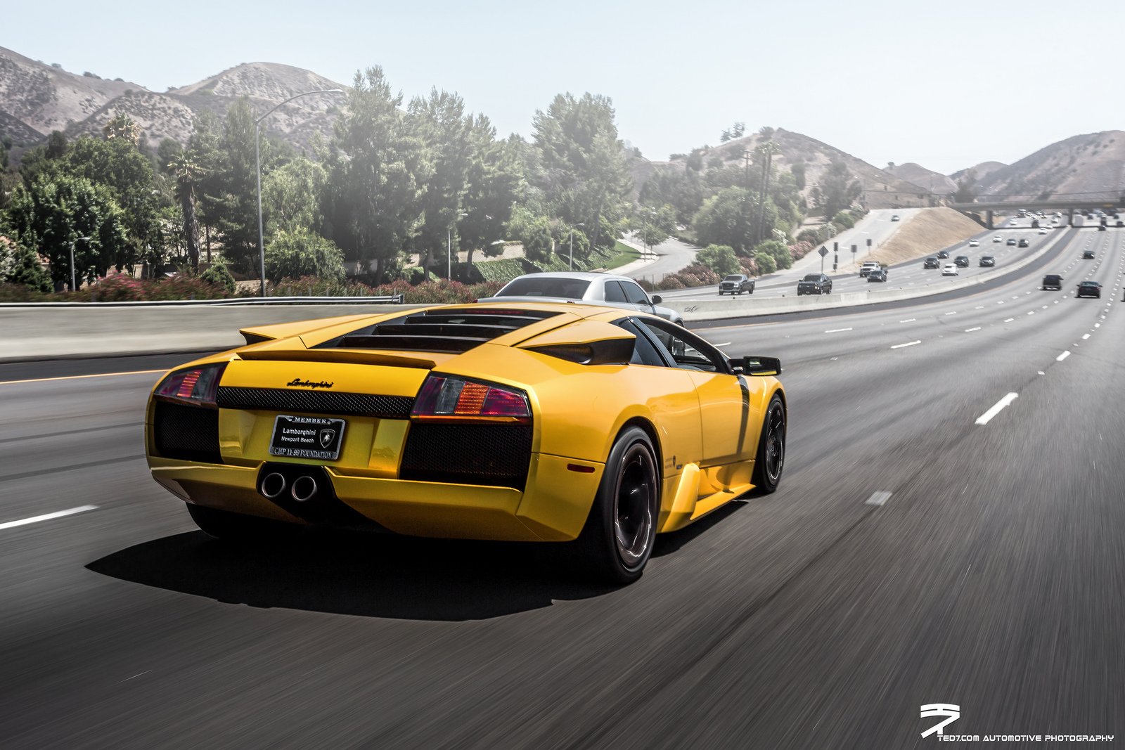 lamborghini, Murcielago, Cars, Coupe, Supercars, Italy, Jaune, Yellow Wallpaper