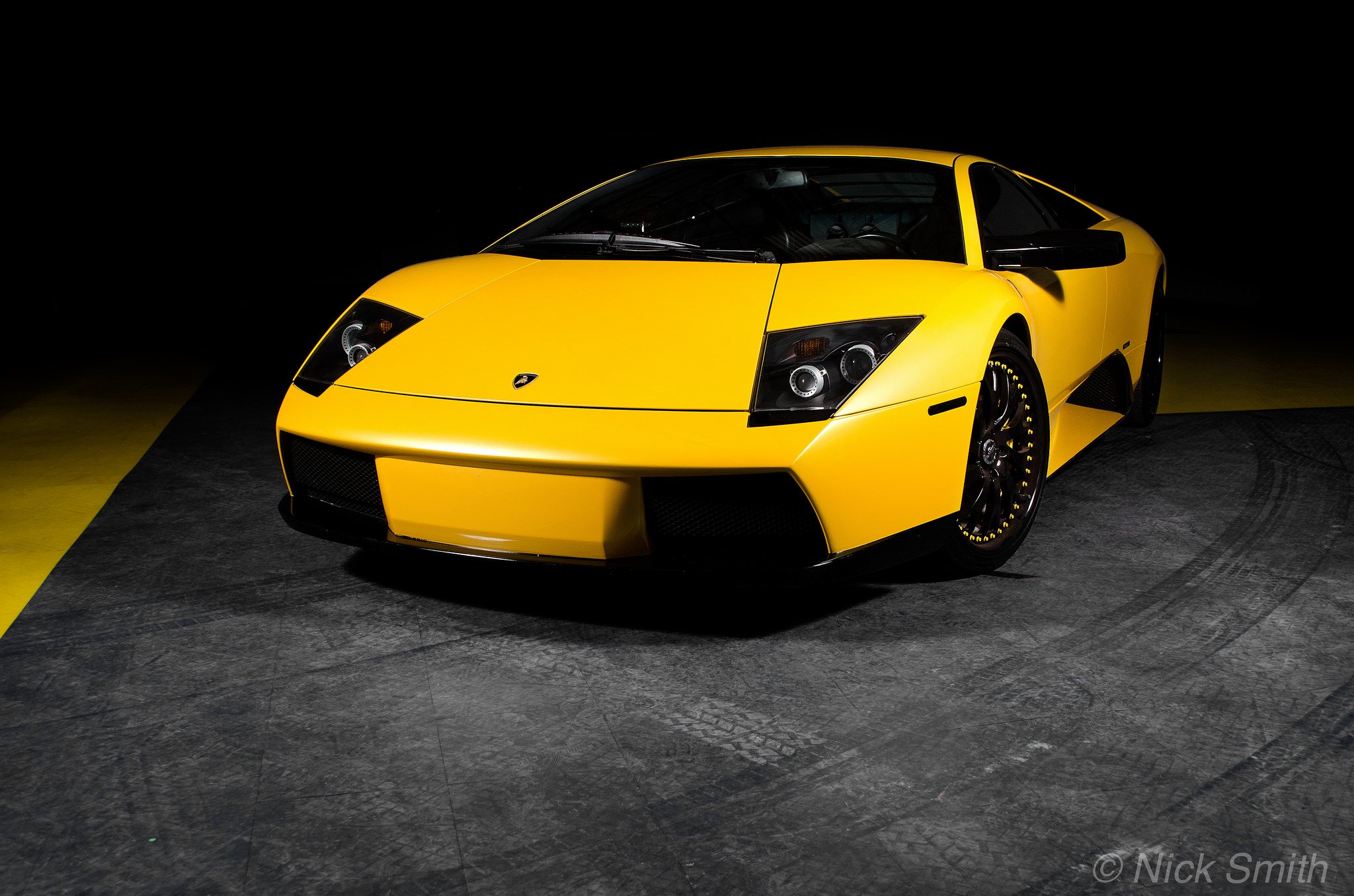 lamborghini, Murcielago, Cars, Coupe, Supercars, Italy, Jaune, Yellow Wallpaper