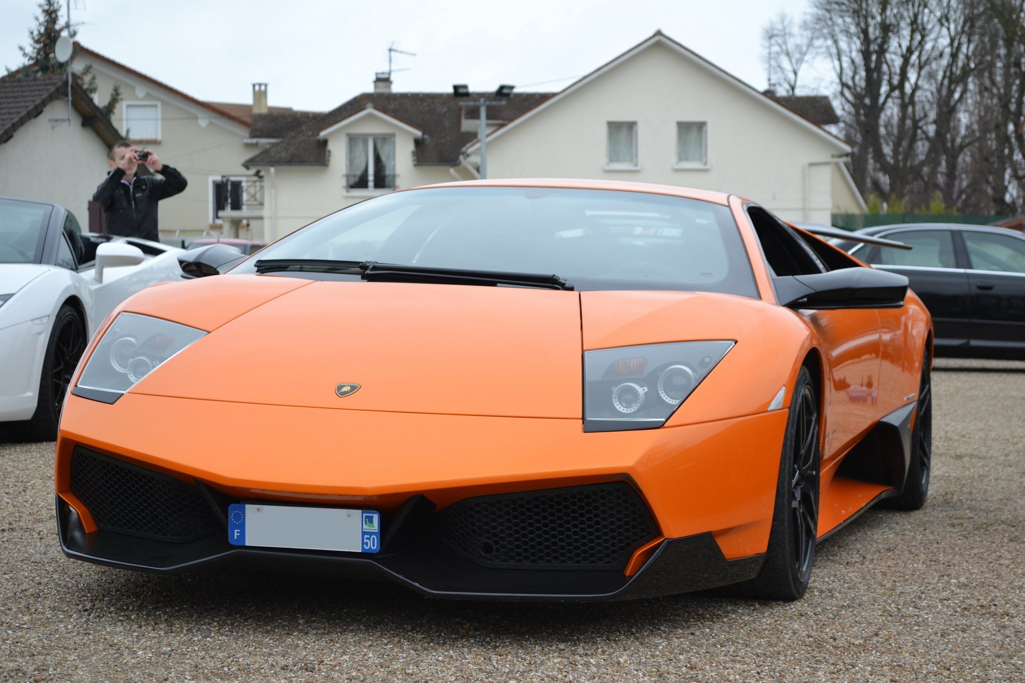 lamborghini, Murcielago, Cars, Coupe, Supercars, Italy, Orange Wallpaper