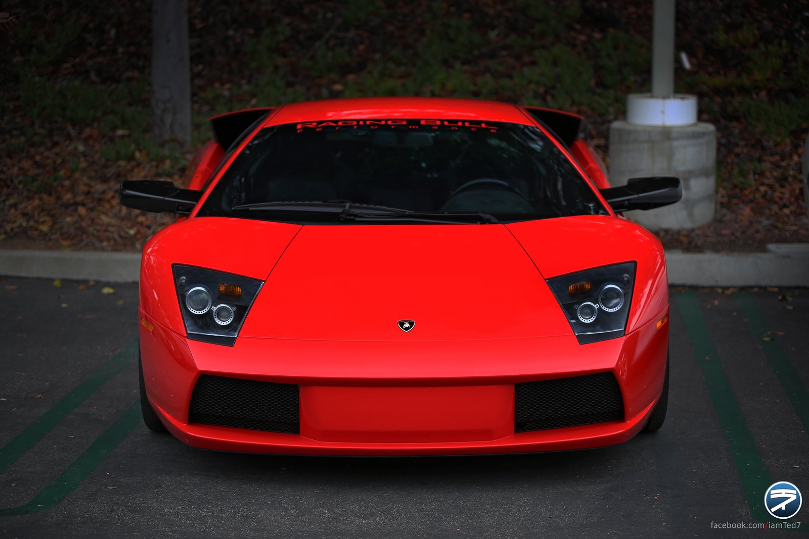 lamborghini, Murcielago, Cars, Coupe, Supercars, Italy, Rouge, Red Wallpaper