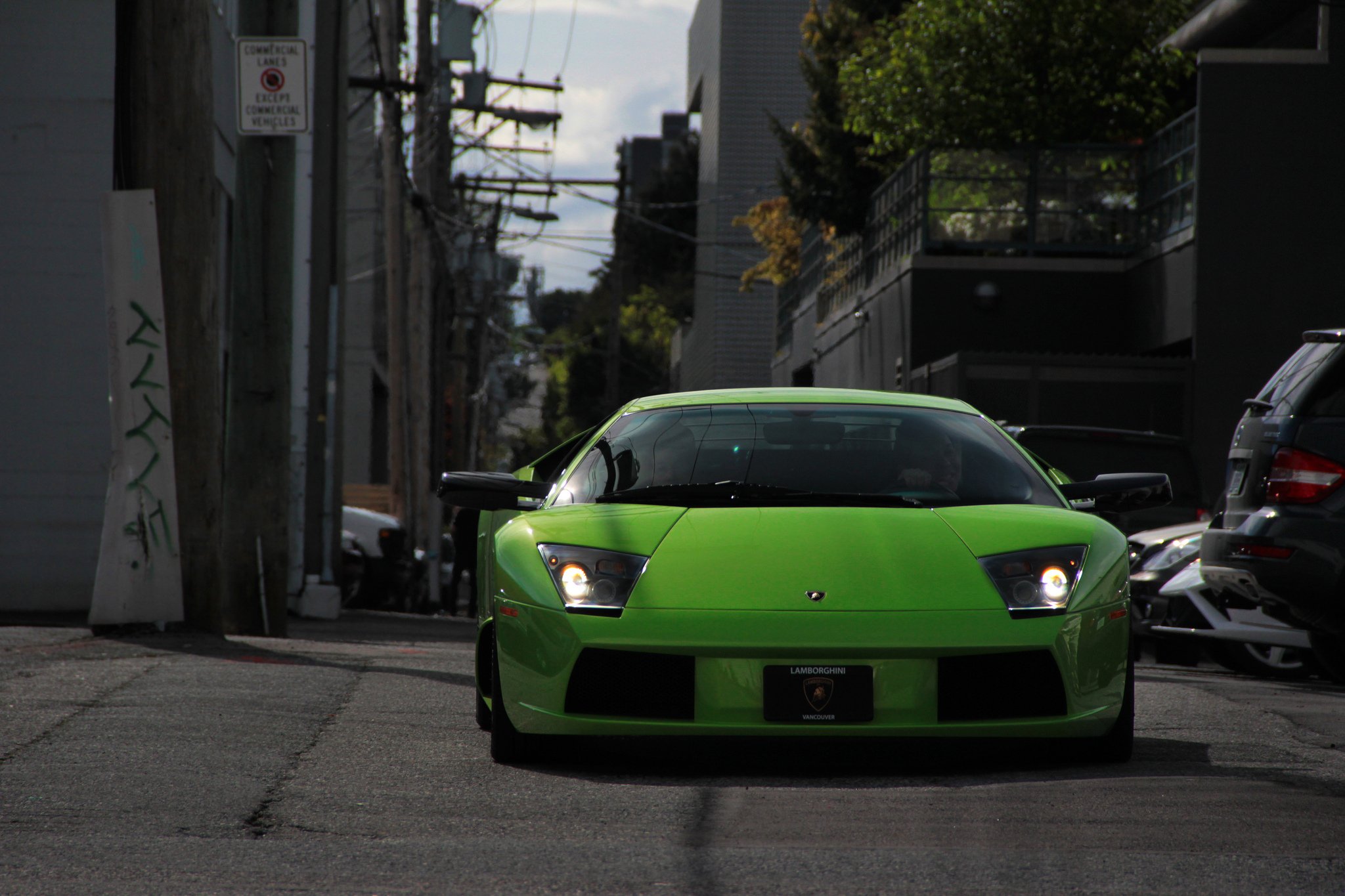 lamborghini, Murcielago, Cars, Coupe, Supercars, Italy, Green, Vert Wallpaper