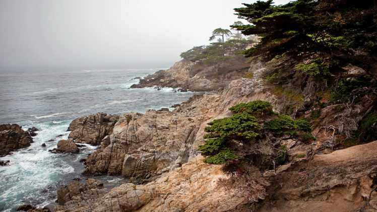 landscapes, Nature, Coast, Rocks, Cliffs, Landmark HD Wallpaper Desktop Background