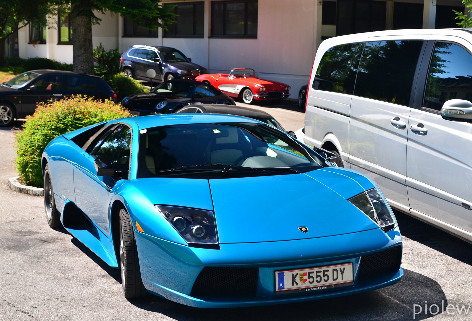 lamborghini, Murcielago, Cars, Coupe, Supercars, Italy, Blue, Bleu Wallpaper