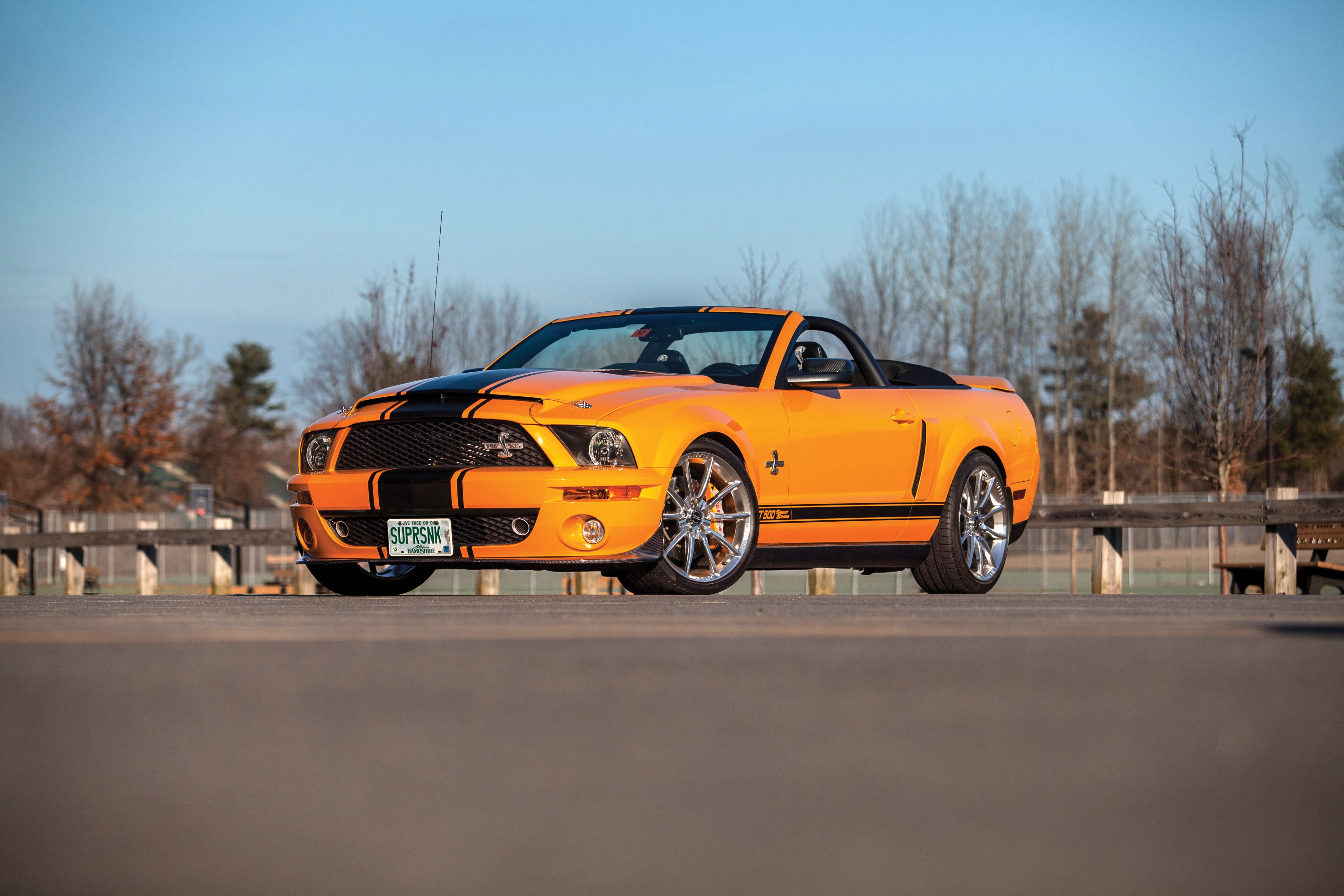 2007, Shelby, Gt500, Super, Snake, Convertible, Prototype, Ford, Mustang, Muscle, G t Wallpaper