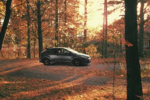 autumn,  season , Cars, Ford, Ford, Focus, St
