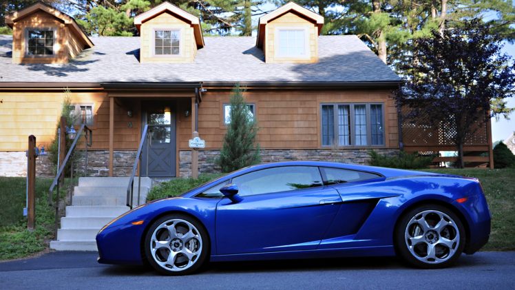 cars, Lamborghini, Gallardo, Motors, Speed, Blue HD Wallpaper Desktop Background