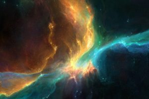outer, Space, Colorful, Stars, Nebulae