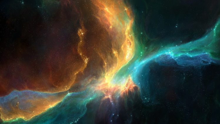 outer, Space, Colorful, Stars, Nebulae HD Wallpaper Desktop Background