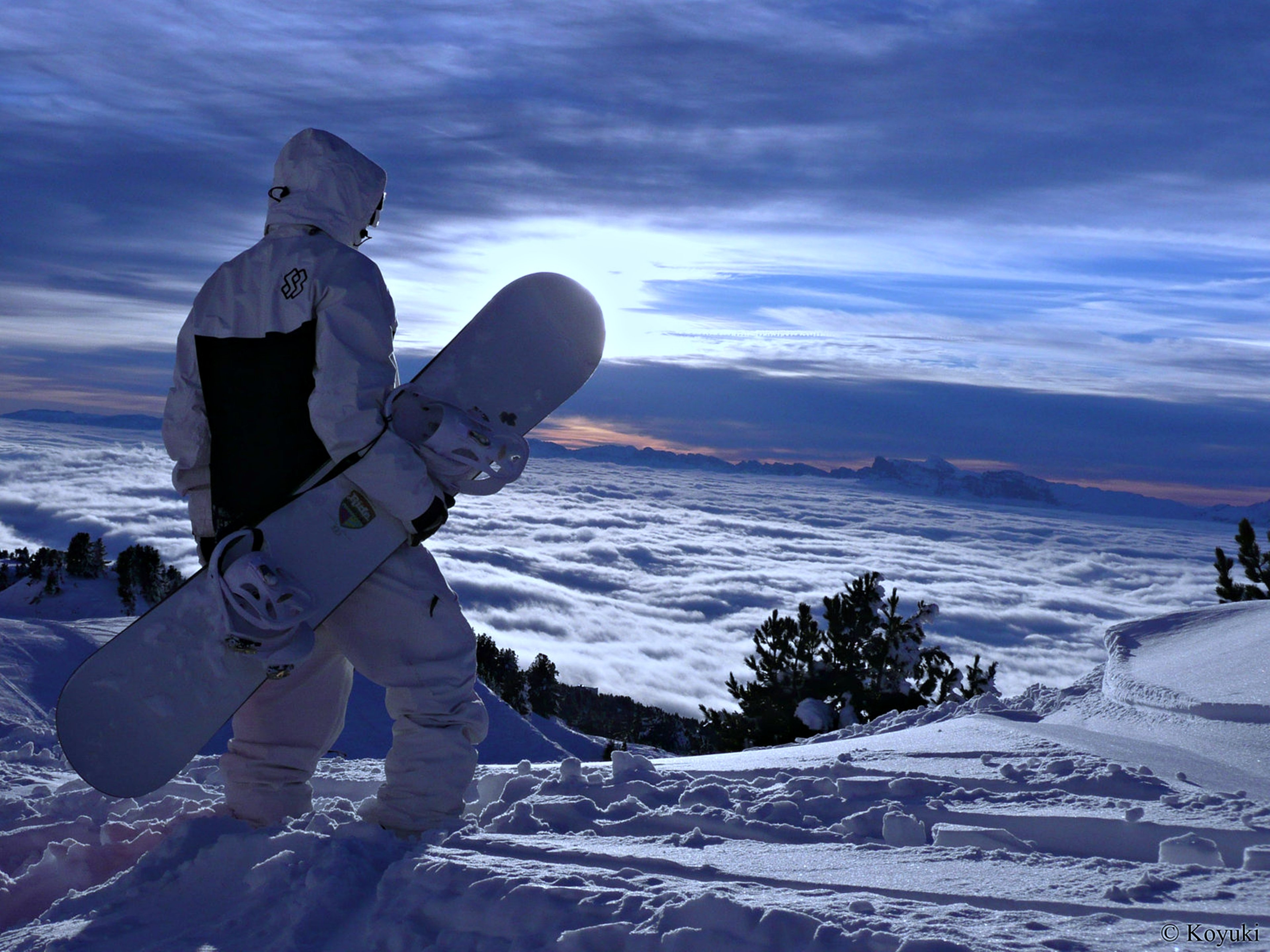 extreme, Snow, Winter, Sports, Snowboarding, Landscape Wallpaper
