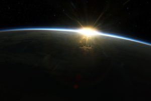 sunrise, Sun, Outer, Space, Earth, Atmosphere