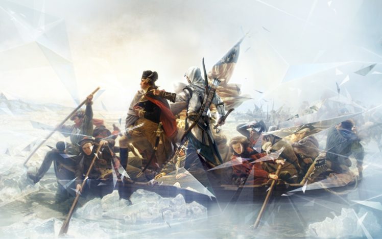 video, Games, Assassins, Creed, 3, American, Revolution HD Wallpaper Desktop Background