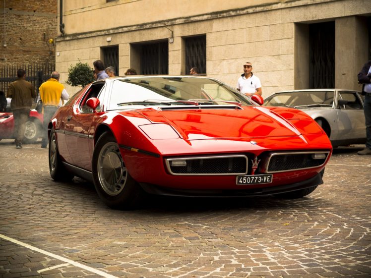 classic, Maserati, Bora, Supercar, Supercars, Cars HD Wallpaper Desktop Background