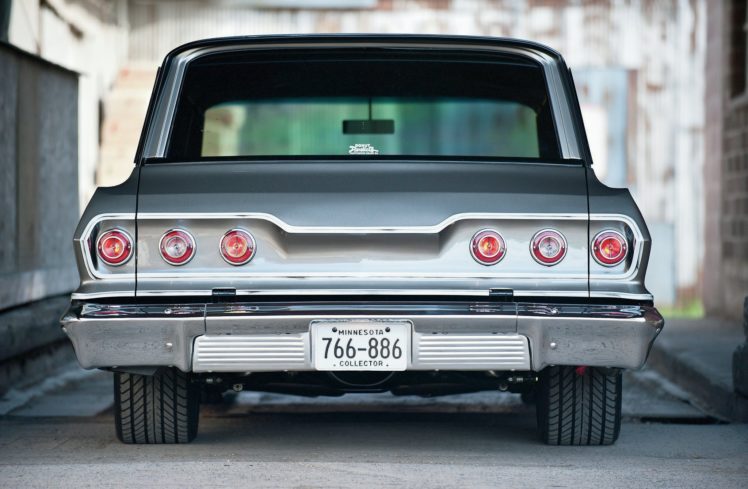 1963, Chevrolet, Impala, Wagon 03 HD Wallpaper Desktop Background