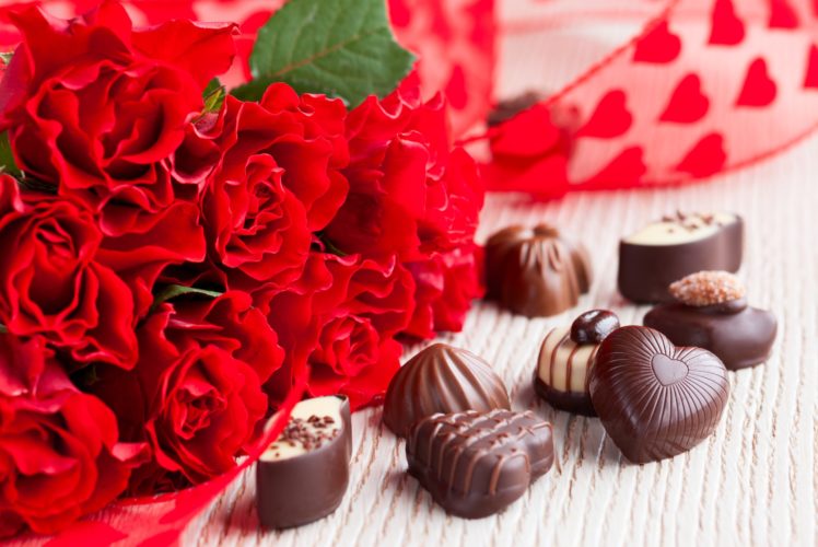 rose, Flowers, Love, Life, Chocolate, Presents HD Wallpaper Desktop Background