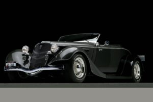 1933, Factory, Five, Racing, Convertible 01