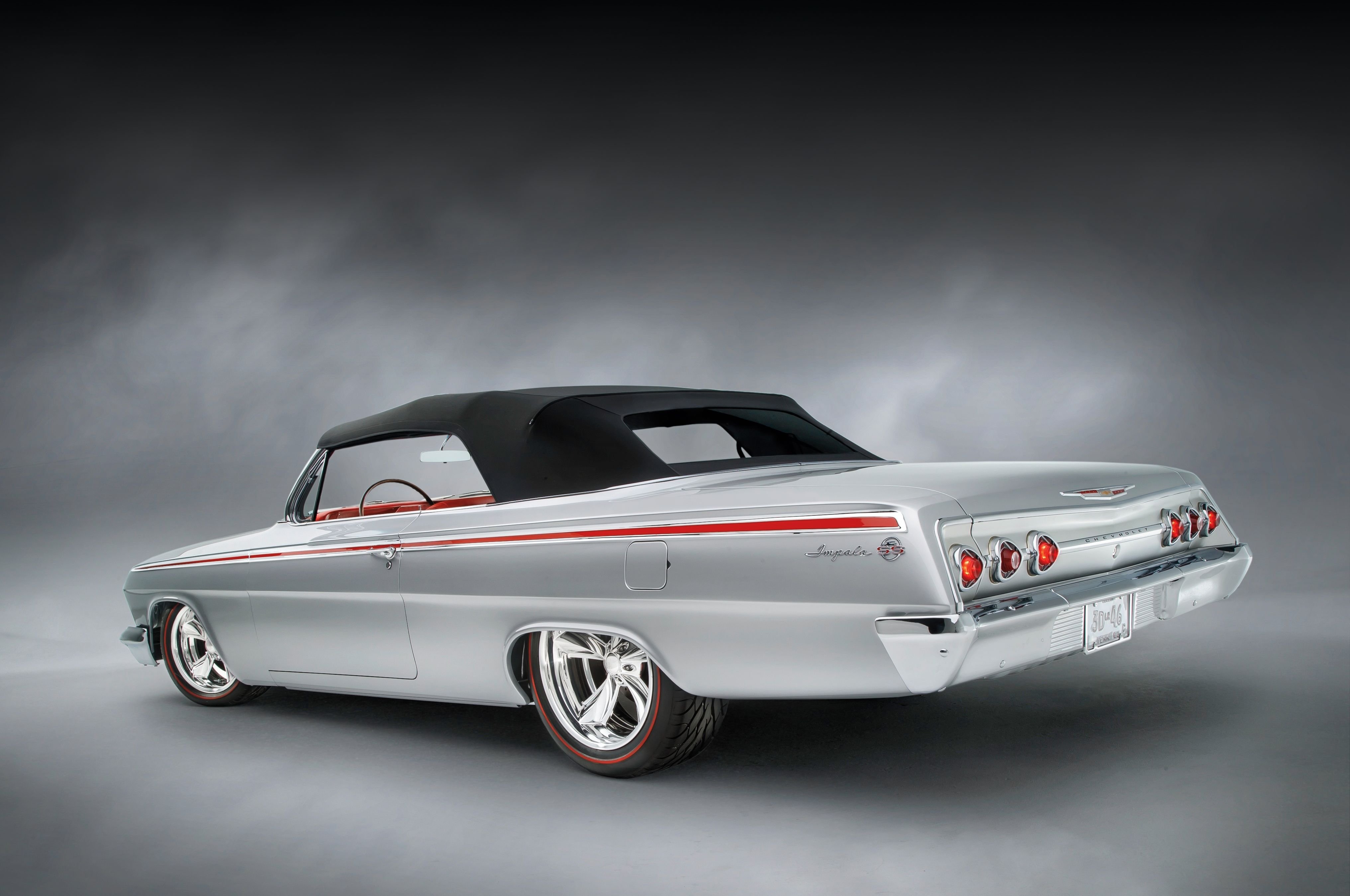 1962, Chevrolet, Impala, Convertible 02 Wallpaper