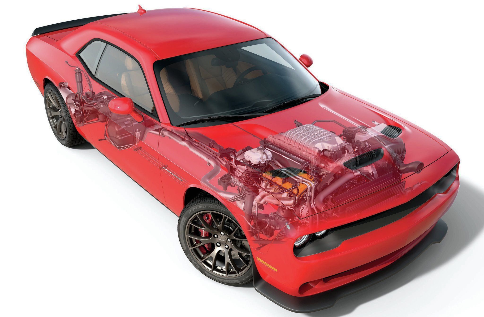 2015, Dodge, Challenger, Hellcat 04 Wallpaper