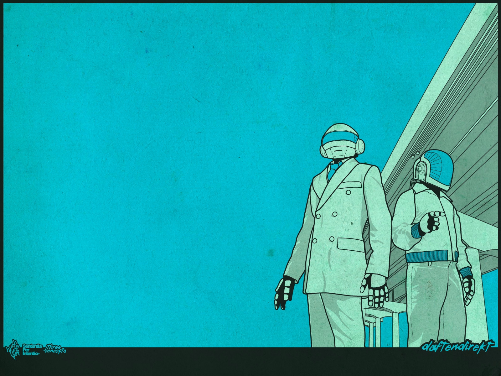 daft, Punk Wallpaper