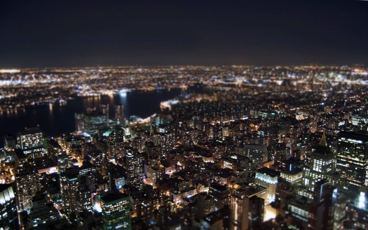 city, Lights, City, Night HD Wallpaper Desktop Background