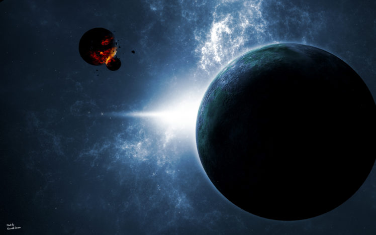 planets, In, Space HD Wallpaper Desktop Background