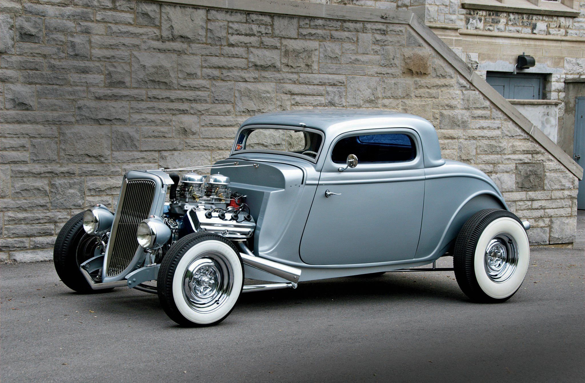 1934, Ford, Coupe, 3, Window 03 Wallpaper