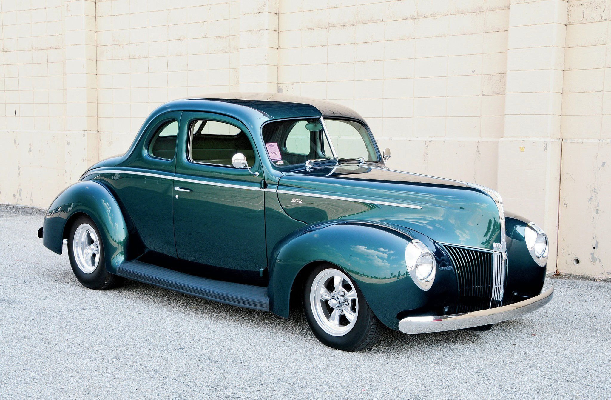 1940, Ford, Coupe, Deluxe 01 Wallpaper