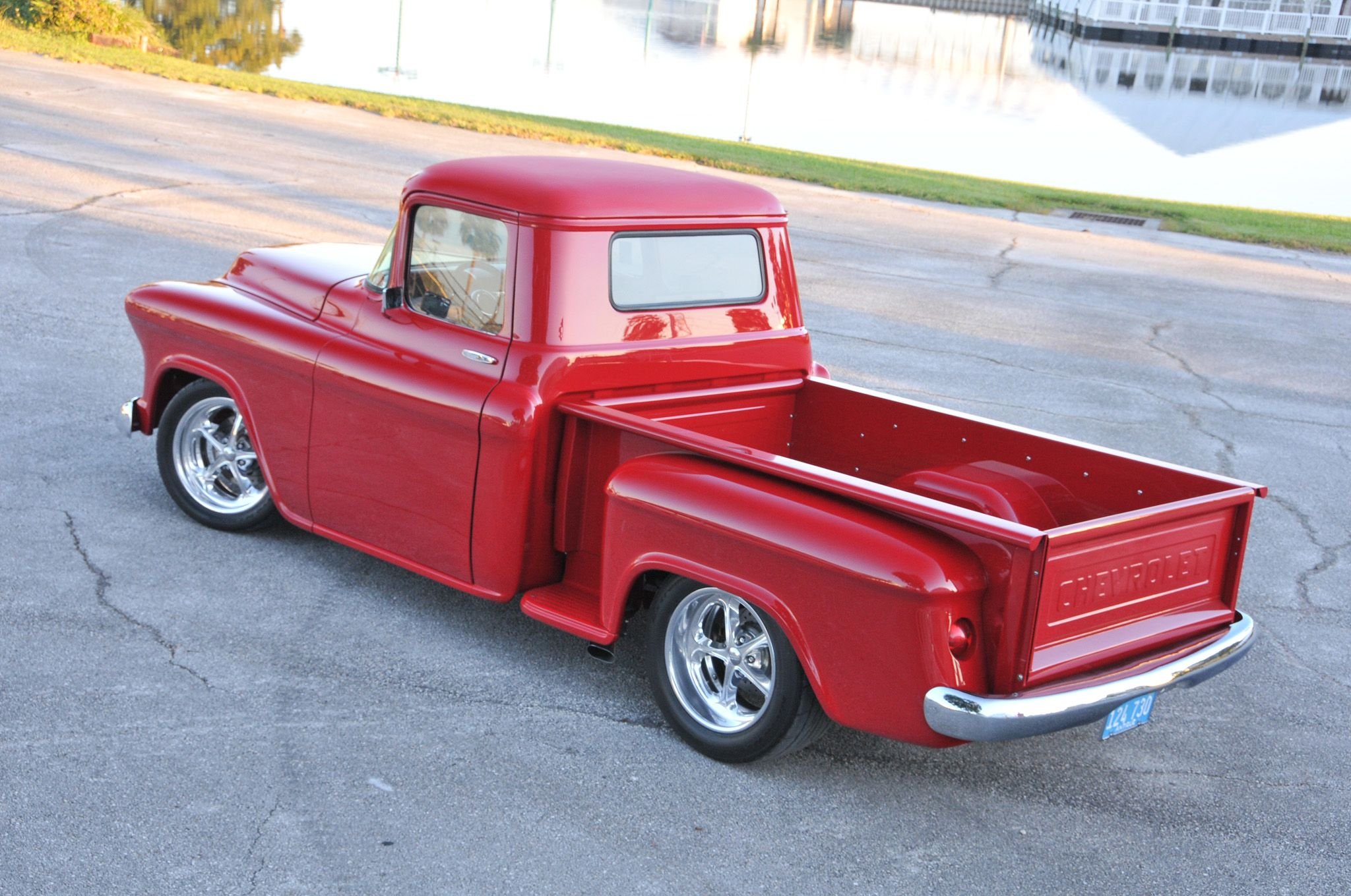Download hd wallpapers of 613710-1955, Chevrolet, Stepside, Pickup-04. 