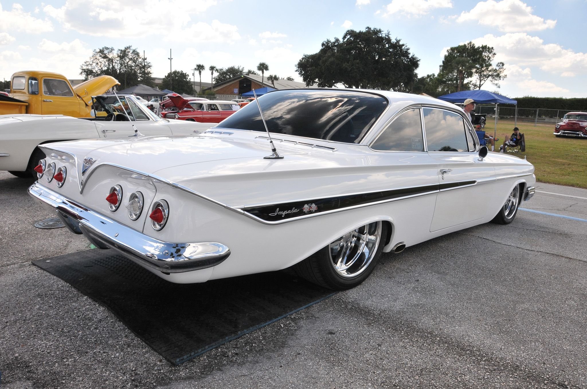 1961, Chevrolet, Impala, Hardtop 02 Wallpaper