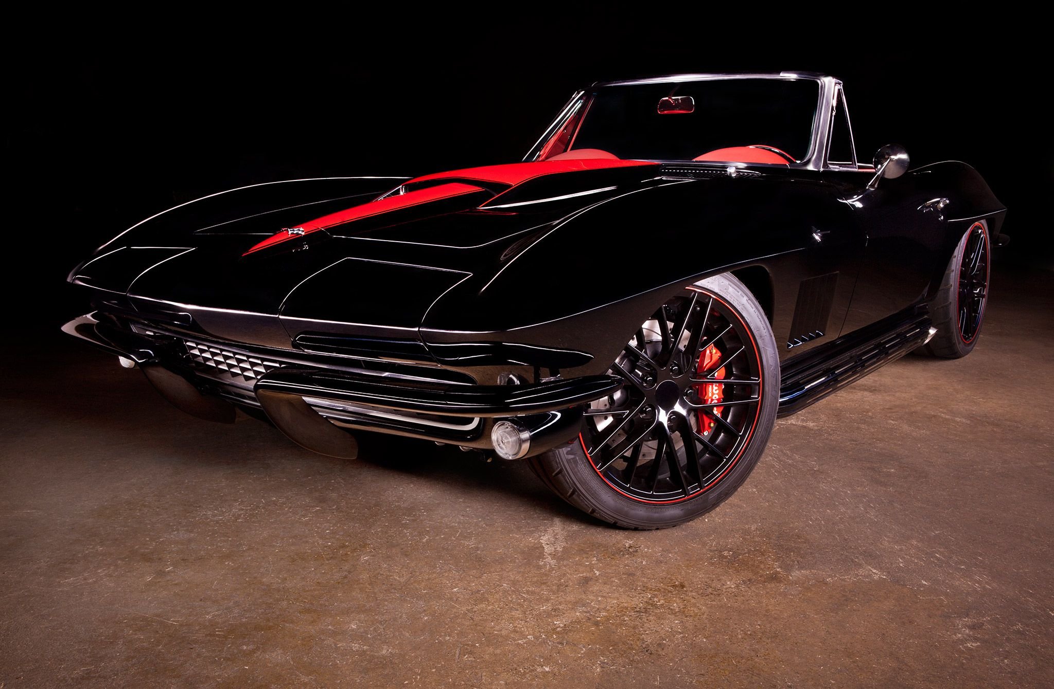 1967, Chevrolet, Corvette, Convertible 01 Wallpaper