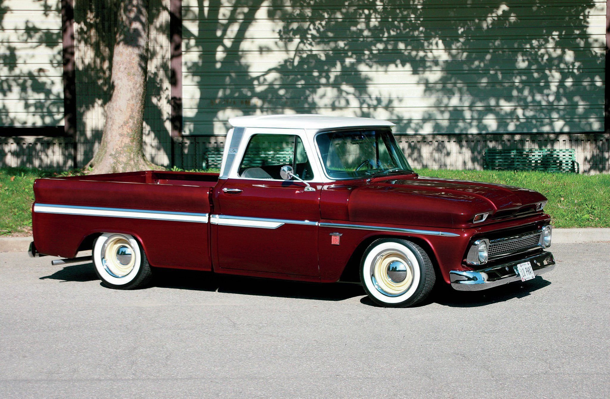 1964, Chevrolet, C10, Fleetside, Pickup 01 Wallpaper