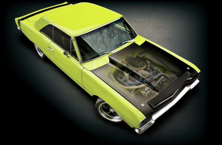 1969, Dodge, Dart, Swinger 01 HD Wallpaper Desktop Background