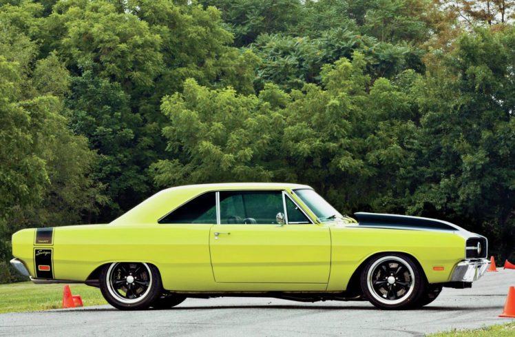 1969, Dodge, Dart, Swinger 03 HD Wallpaper Desktop Background