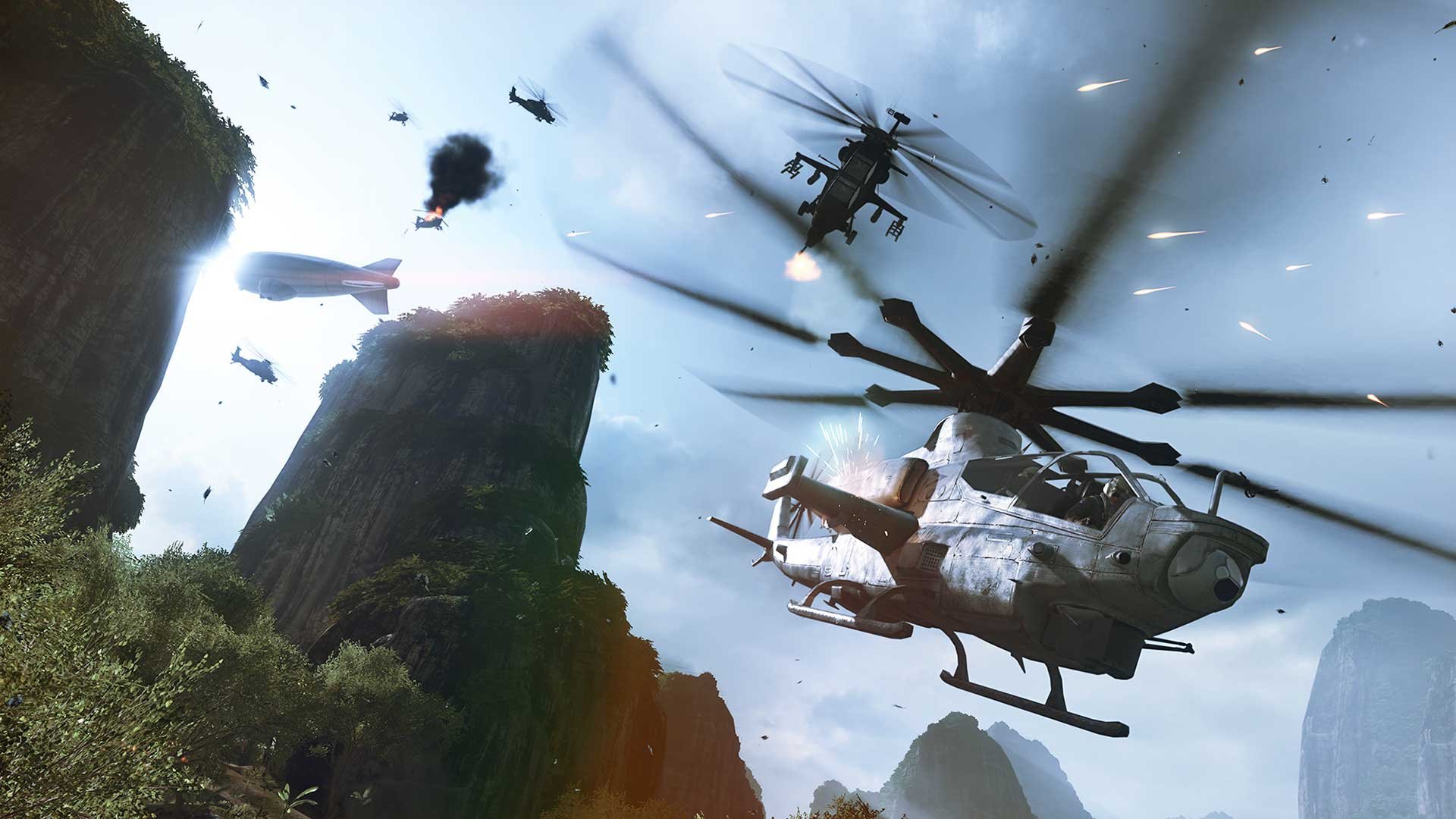 battlefield, China, Rising, Shooter, Tactical, Stealth, Action, Military, Helicopter Wallpaper