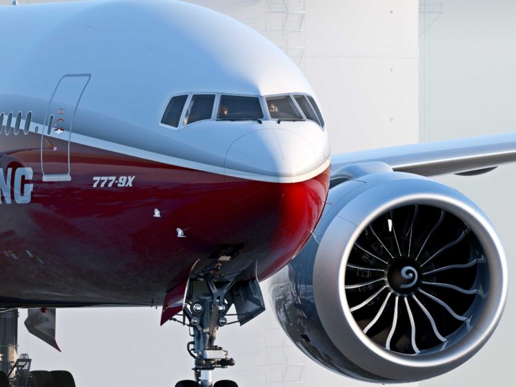 boeing, 777x, Airliner, Aircraft, Airplane, Jet, Transport, 777 HD Wallpaper Desktop Background