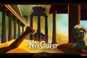 nyxquest, Platform, Fantasy, Greece, Gods, God, 1nyxquest, Icarian, Puzzle, Nintendo, Wii, Action, Nyx, Quest, Poster