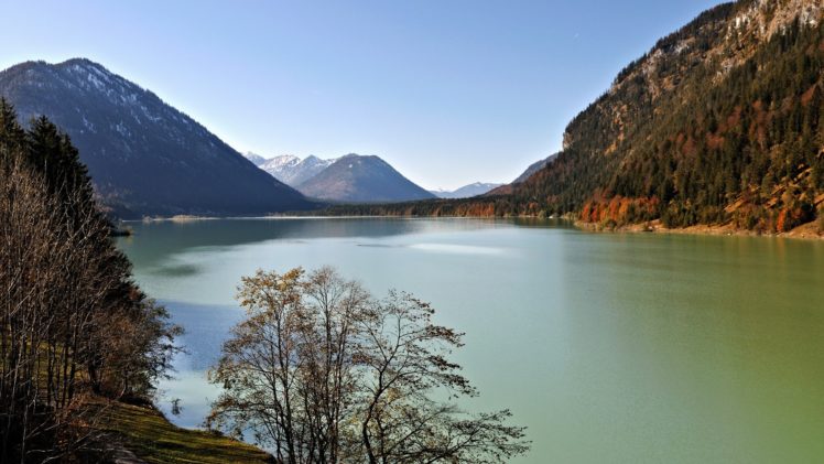 mountains, Landscapes, Nature, Lakes, Rivers, Land HD Wallpaper Desktop Background