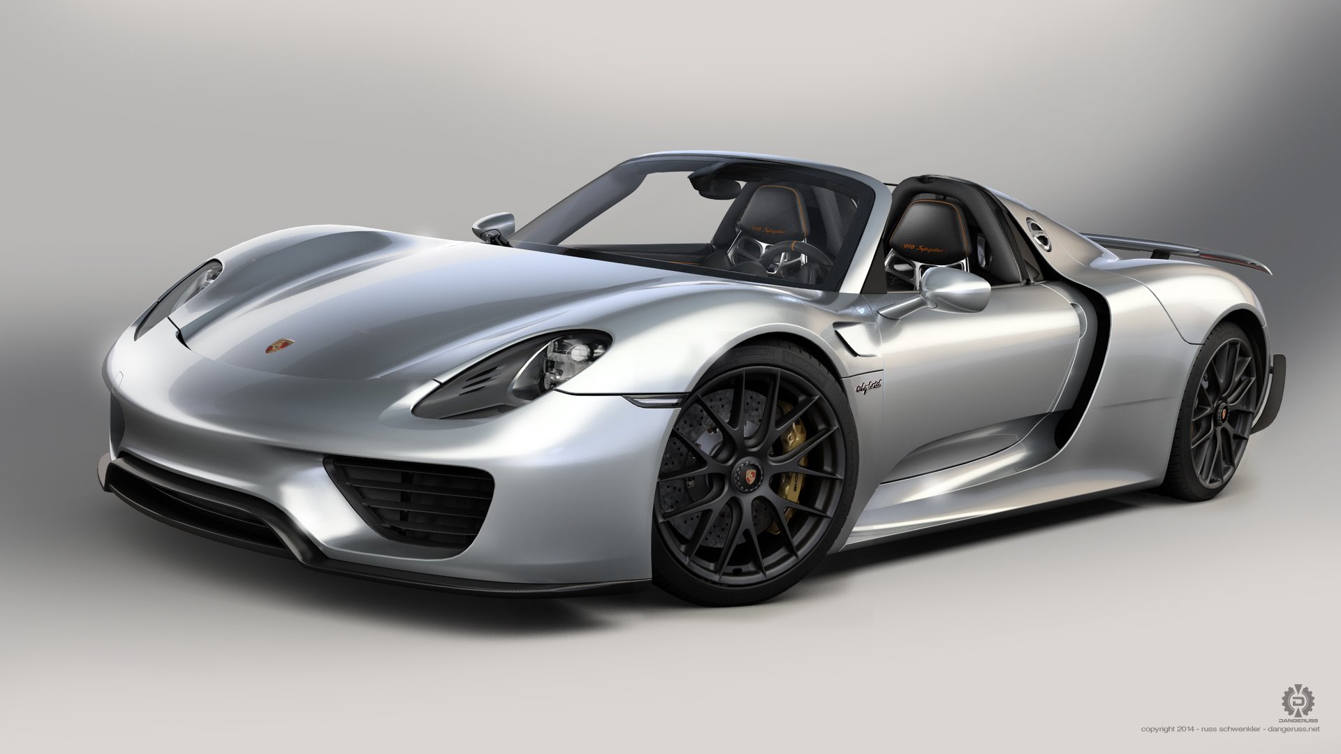 2015, Porsche, 918, Spyder, Front Wallpaper