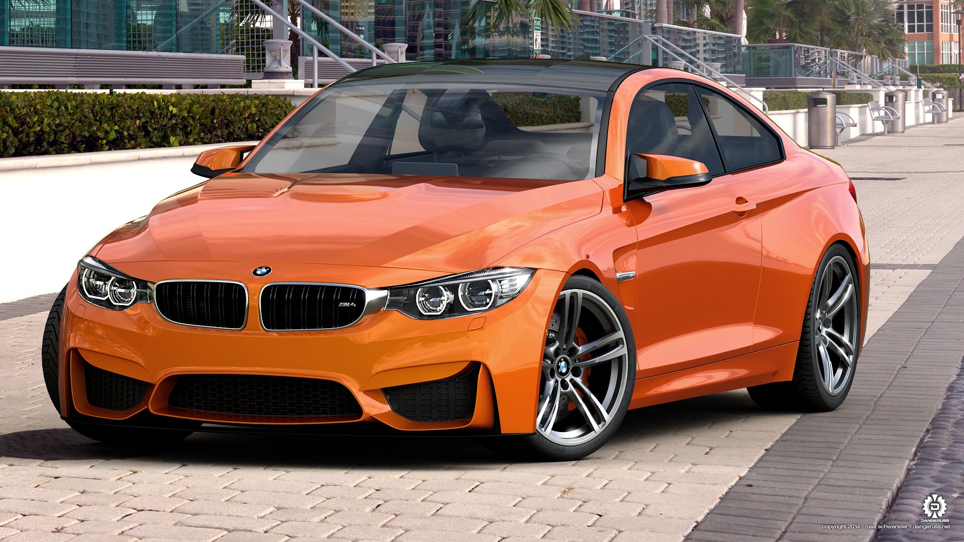 bmw, M4, Orange Wallpapers HD / Desktop and Mobile Backgrounds
