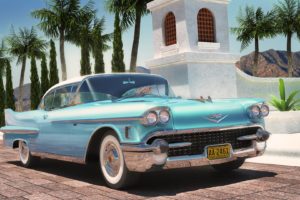 1958, Cadillac, Deville, Coupe
