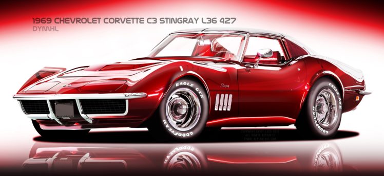 1969, Corvette, C3, Stingray HD Wallpaper Desktop Background