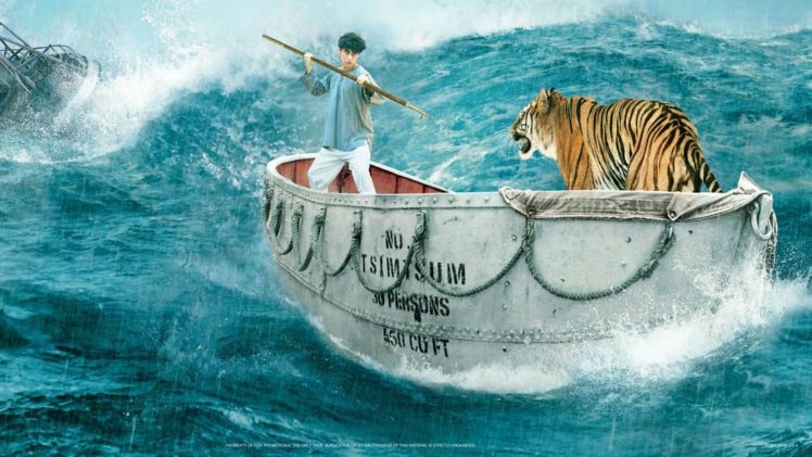 life, Of, Pi, Family, Adventure, Drama, Fantasy, Tiger, 3 d, Animation, 1lifepi, Friend, Shipwreck, Predator, Tiger, Ocean, Sea, Voyage, Ship, Boat HD Wallpaper Desktop Background