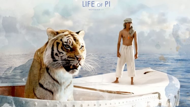 life, Of, Pi, Family, Adventure, Drama, Fantasy, Tiger, 3 d, Animation, 1lifepi, Friend, Shipwreck, Predator, Tiger, Ocean, Sea, Voyage, Ship, Boat HD Wallpaper Desktop Background